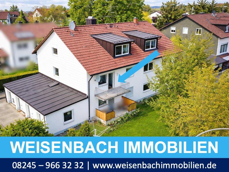 Thumbnail-Gepflegte 3-Zimmer Wohnung in ruhiger Lage - Südbalkon - Saniertes Bad - Garage - Für Paare und Familien