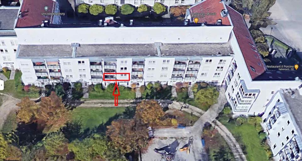 Thumbnail-Direkt am Uni-Campus Helle 2,5-Zimmer-Wohnung, Südbalkon&TG-Platz