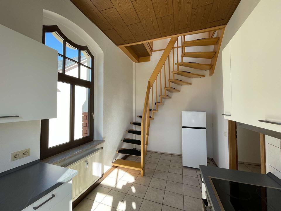 Thumbnail-Gemütliche 2-Raum Maisonettewohnung mit Einbauküche in Klingenthal