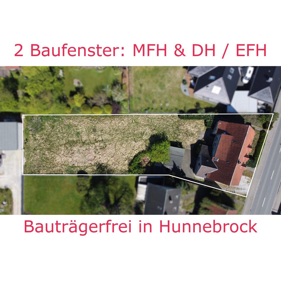Thumbnail-Zwei Baufenster für MFH & EFH DH - Bauträgerfrei in Hunnebrock