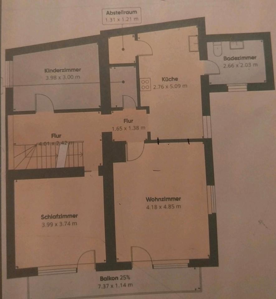 Thumbnail-Wohnung zu vermieten komplett renoviert