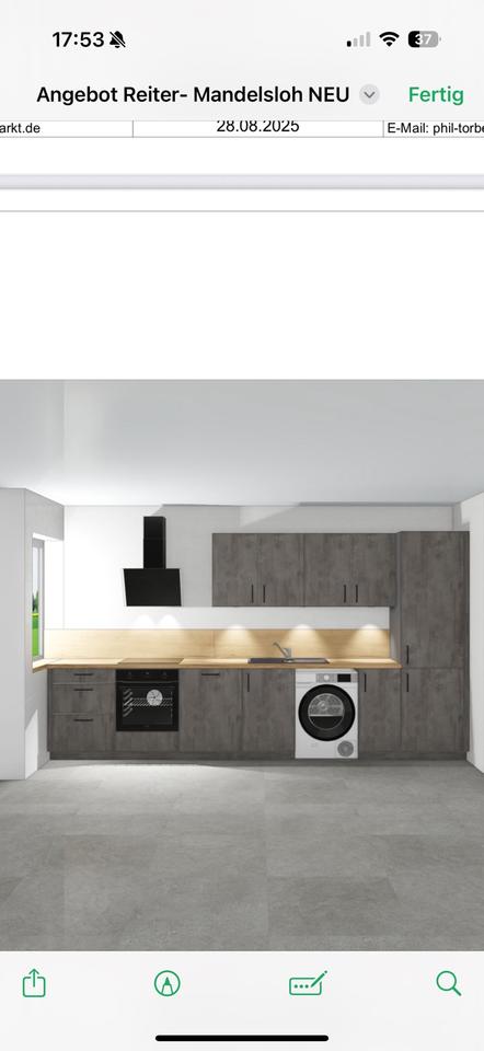 Thumbnail-Mandelsloh 2 Zimmer Wohnung 63m2 mit Balkon