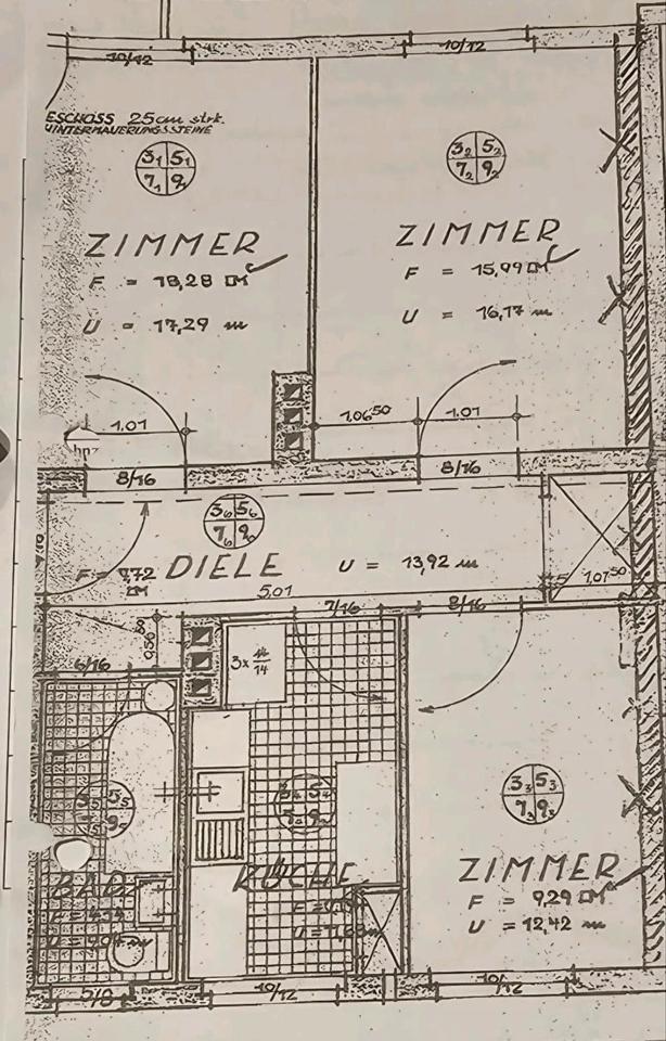 Thumbnail-Bezugfrei 2,5 Zimmerwohnung ca.67 qm