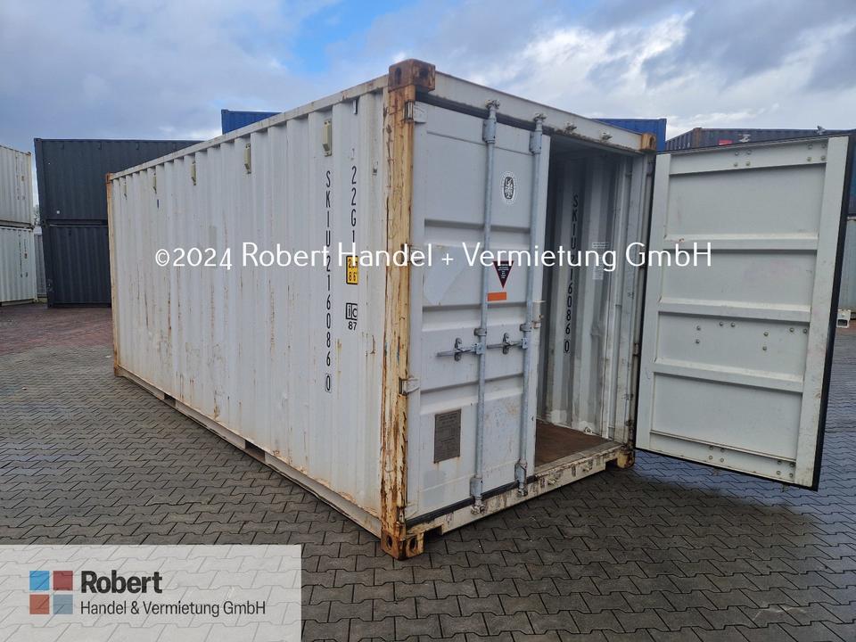 Thumbnail-20 Fuss Lagercontainer, gebraucht Seecontainer, Container, Baucontainer, Materialcontainer