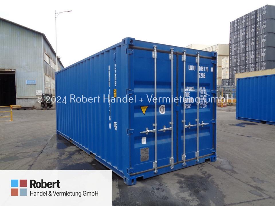Thumbnail-NEU 20 Fuß Lagercontainer, Seecontainer, Container; Baucontainer, Materialcontainer