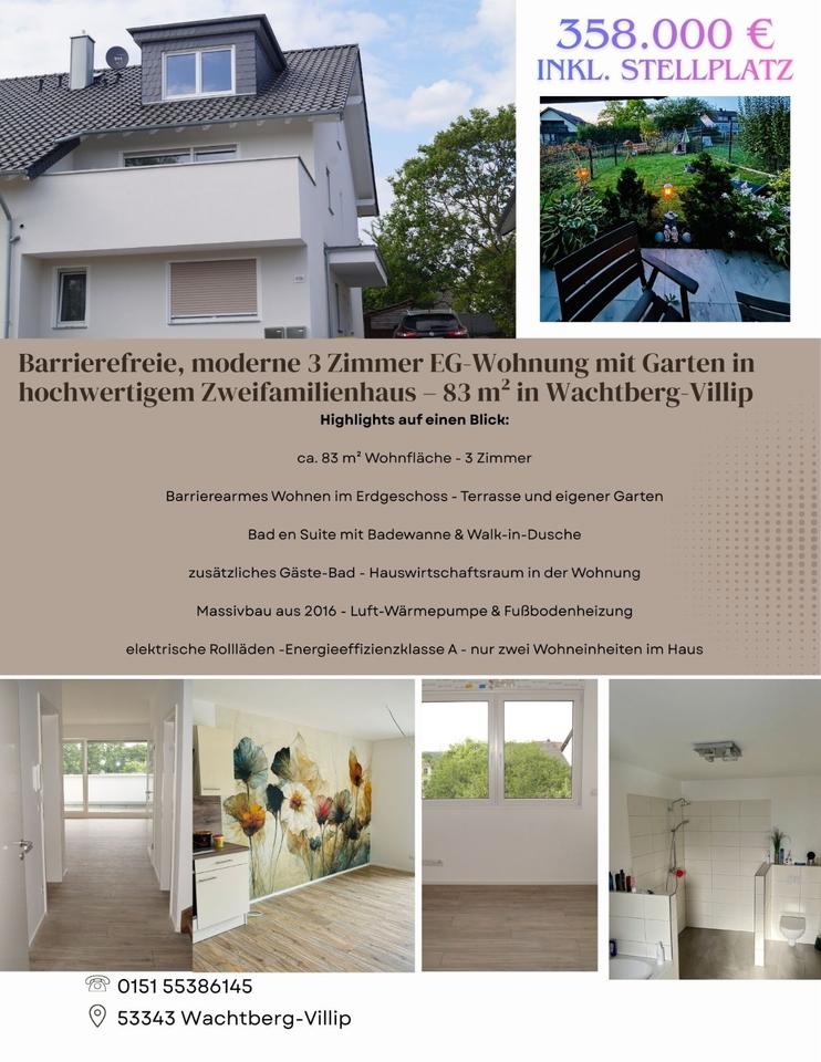 Thumbnail-Barrierefreie, moderne 3-Zimmer-EG-Wohnung mit Garten & Terrass