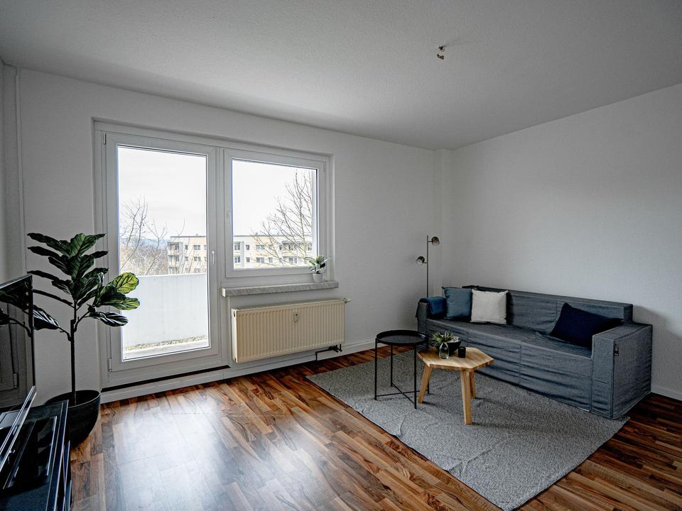Thumbnail-Moderne 3-Zimmer-Wohnung mit Balkon in Gera