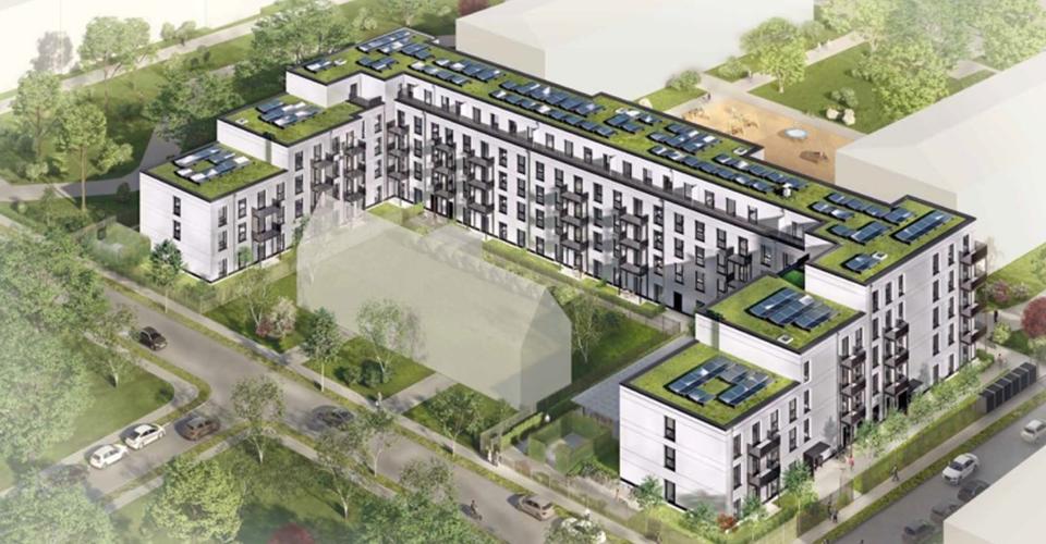 Thumbnail-2,5-Zimmer-Neubauwohnung mit Einbauküche und Terrasse