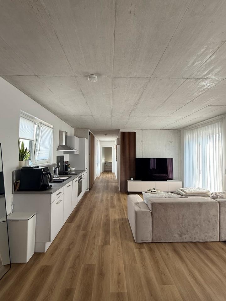 Thumbnail-Moderne 3-Zimmer-Neubauwohnung mit Balkon