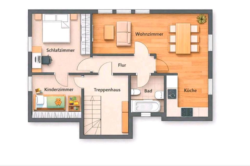 Thumbnail-Helle Wohnung 69,78 m² – 750 € KM