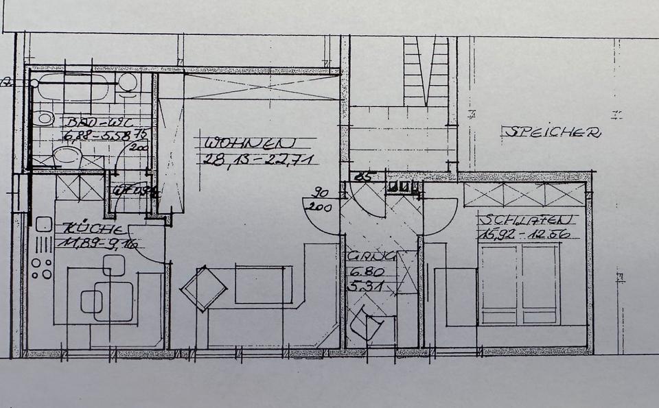 Thumbnail-Dachgeschosswohnung in Burgkirchen Gendorf