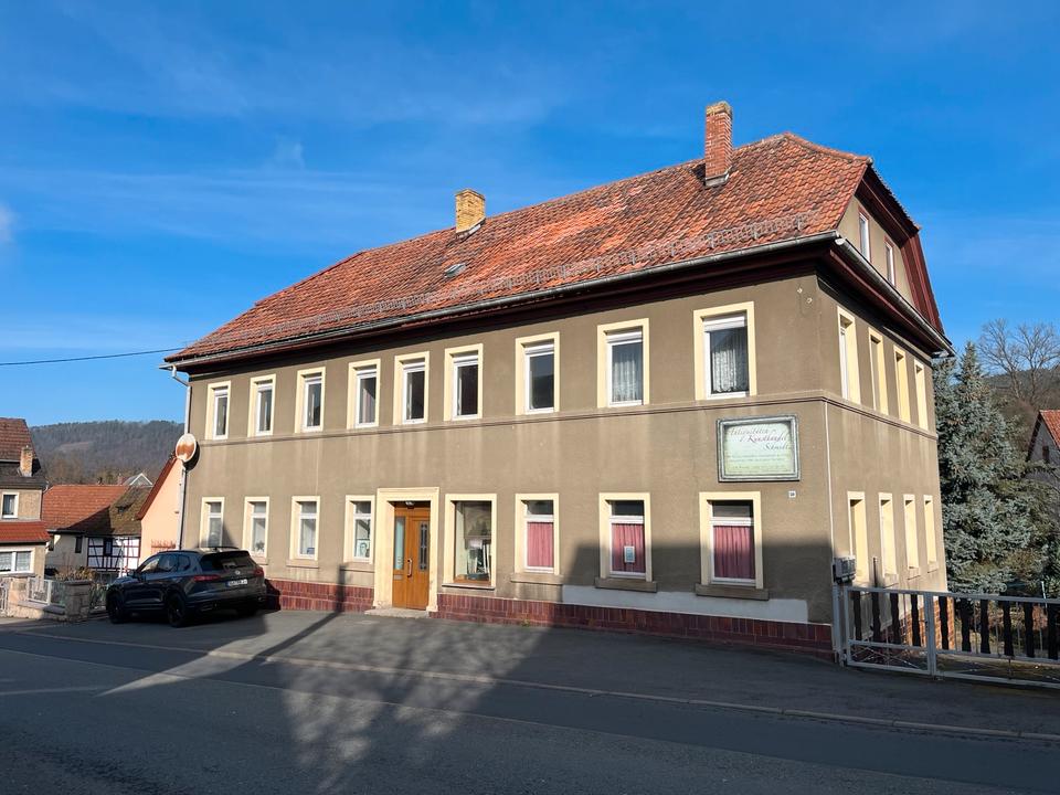 Thumbnail-Großes Zweifamilienhaus Gewerbe Kaulsdorf bei Saalfeld