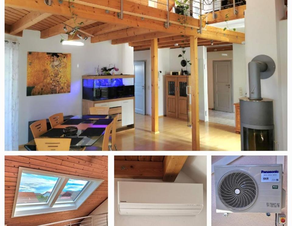 Thumbnail-4,5-Zi, Neue Dachfenster, Wärmepumpe, Kaminofen, 4 Stellplätze