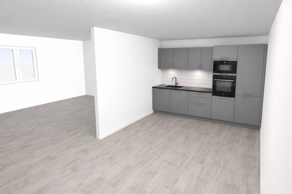 Thumbnail-Kernsanierte 50 m² 2-Zimmer-Wohnung mit Balkon & Stellplatz