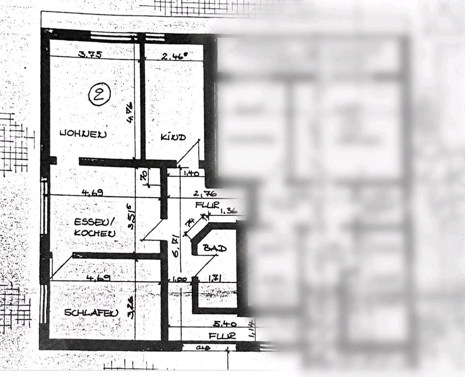 Thumbnail-2-3 Zimmer-Wohnung in Münchholzhausen zu vermieten. Feldrand