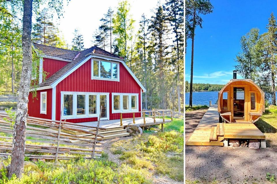 Thumbnail-Ferienhaus „Sinnerbo“ in Småland, Schweden ☀️ See 100m, Sauna!