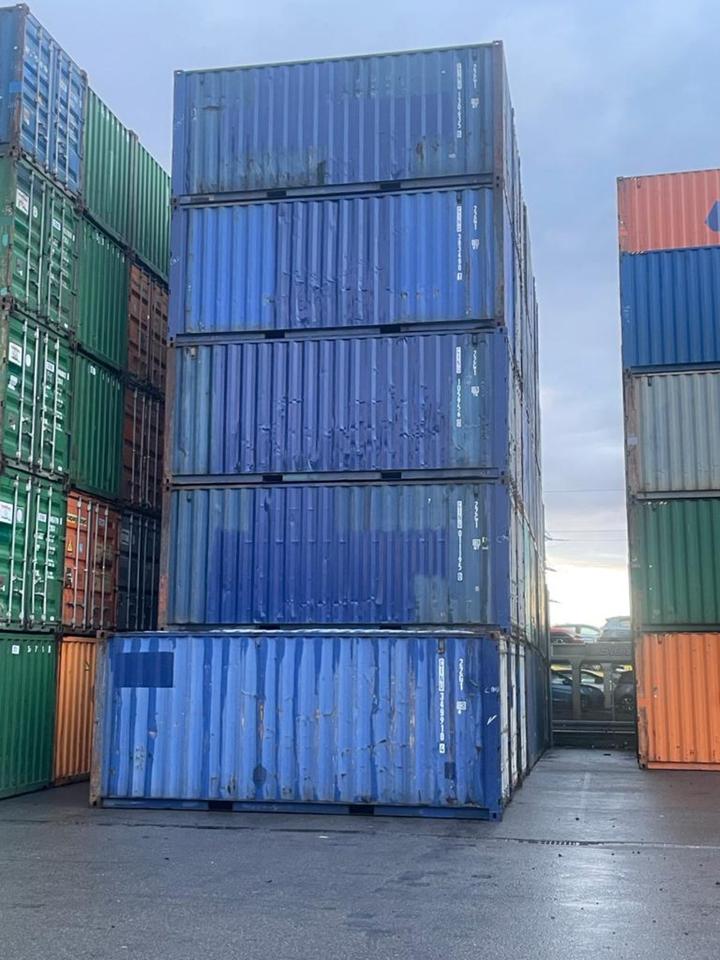 Thumbnail-20' DV Seecontainer Lagercontainer 8'6 gebraucht in Leipzig