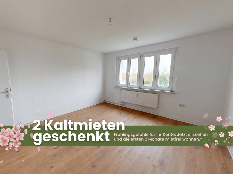 Thumbnail-Geräumige 4-Zimmer-Wohnung mit Wannenbad und viel Lichteinfall
