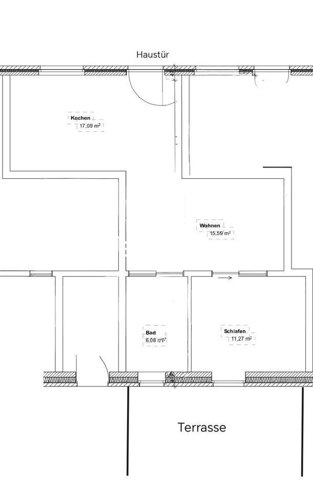 Thumbnail-Wohnung 50 m² in Tespe ab 01.07.2026 zu vermieten.