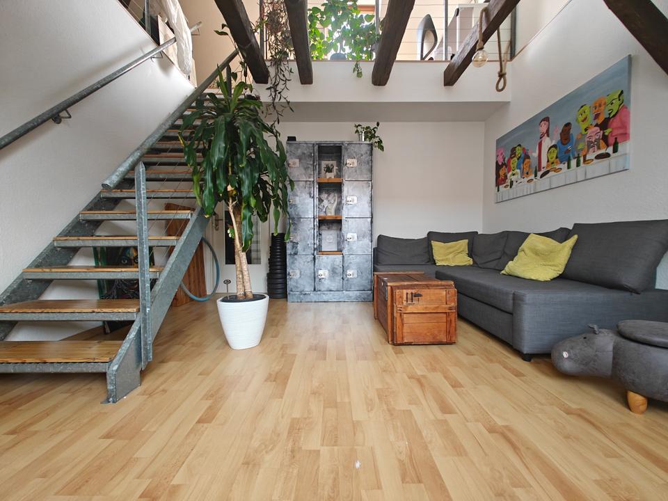 Thumbnail-Helle, gemütliche Maisonette Wohnung - möbliert