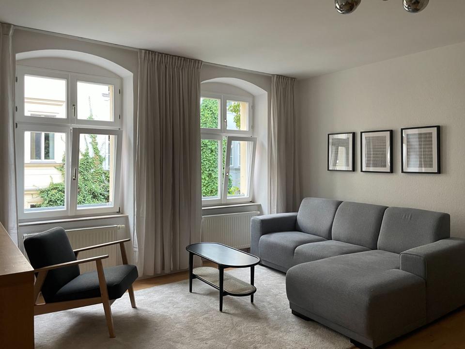 Thumbnail-Möblierte 2-Zimmer-Altbauwohnung im Herzen des Kollwitzkiez