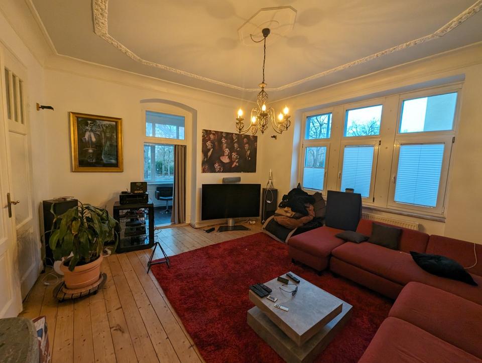 Thumbnail-Schöne, gehobene, 4-Zimmer (120qm) Wohnung, Gründerzeit-Bau, EBK