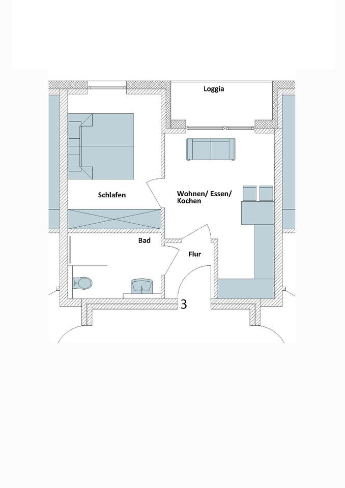 Thumbnail-2 Zimmer Neubauwohnung in Emsdetten Miete kalt