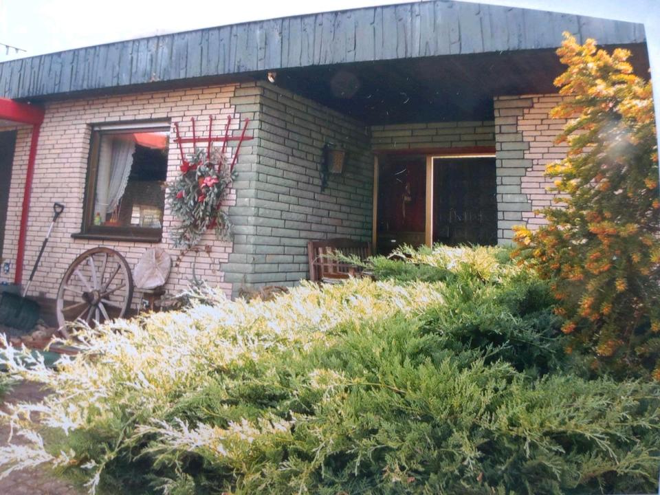 Thumbnail-Bungalow mit Betriebshallen