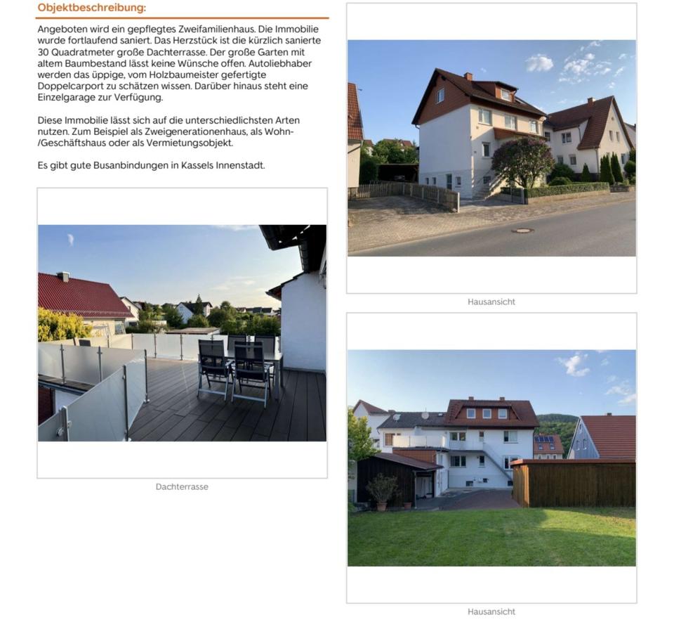 Thumbnail-Schönes großes Ein- oder Zweifamilienhaus zu verkaufen