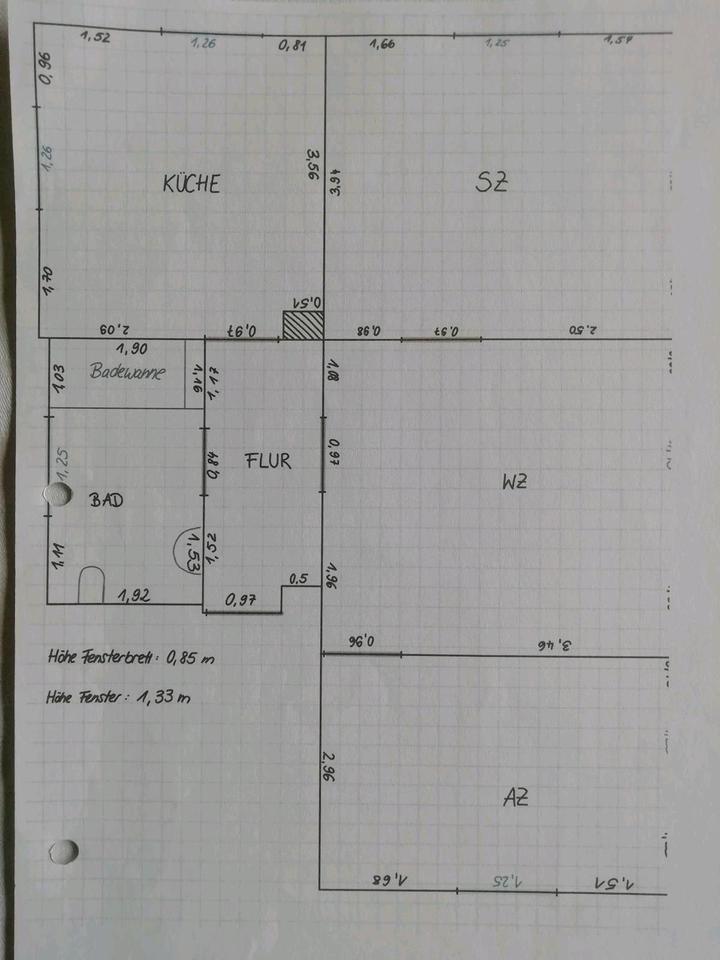 Thumbnail-Wohnung NeukirchLausitz ca.83 qm 1. Stock ab 1.8.26 zu vermieten