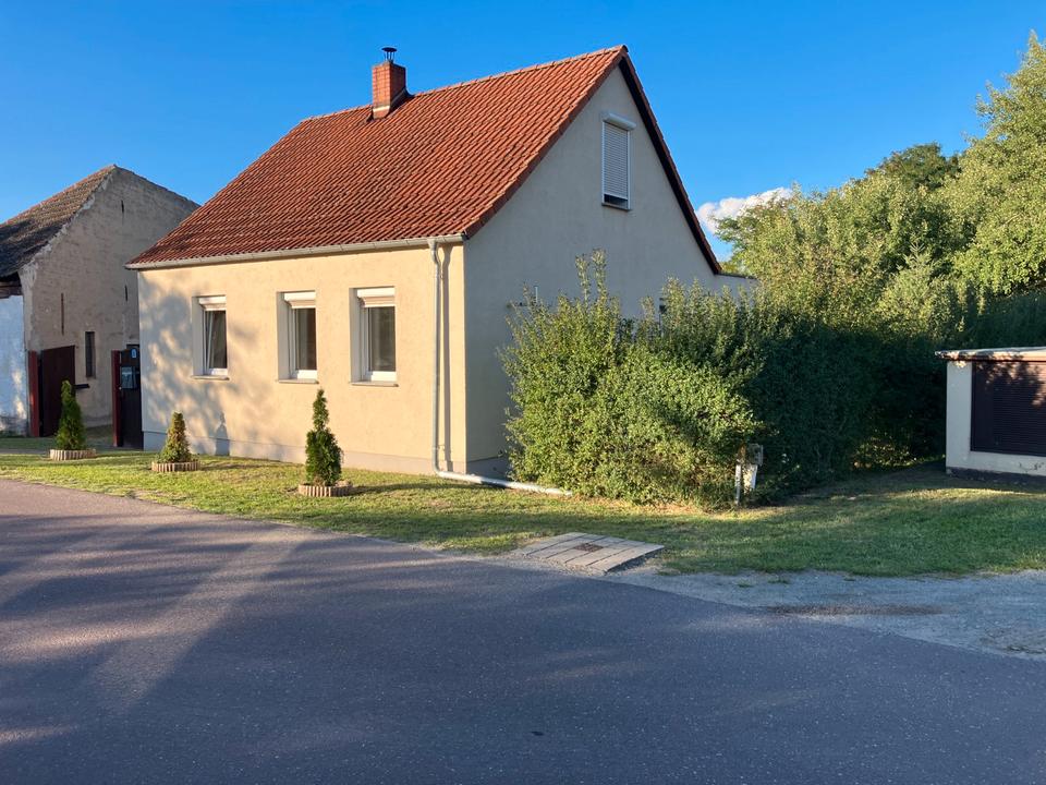 Thumbnail-Einfamilienhaus mit Carport, Garten und Kamin