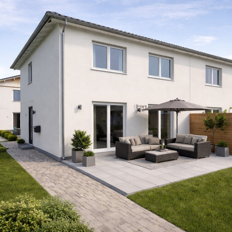 Thumbnail-Neubau Doppelhaushälfte in 94330 Salching – Erstbezug (DHH)