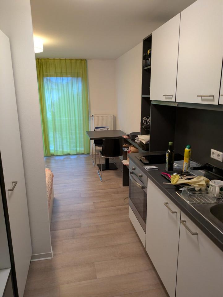 Thumbnail-Möbeliertes 1-Zimmer Apartment zur Untermiete 01.04.-31.08.2026