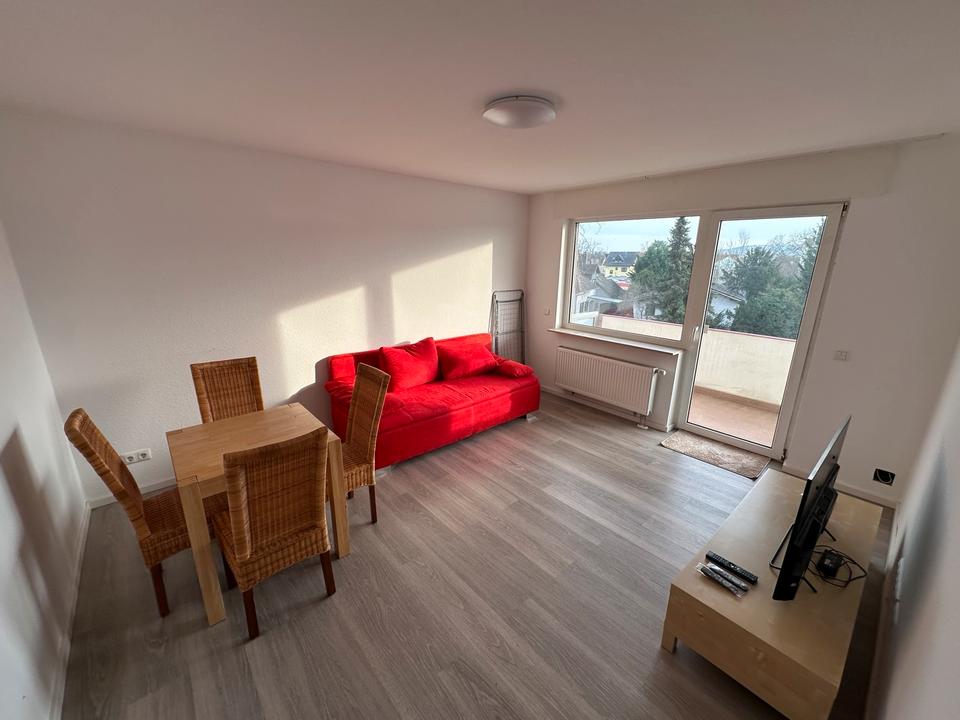 Thumbnail-Möblierte 2-Zimmer-Wohnung mit Balkon in Ingelheim-Frei-Weinheim