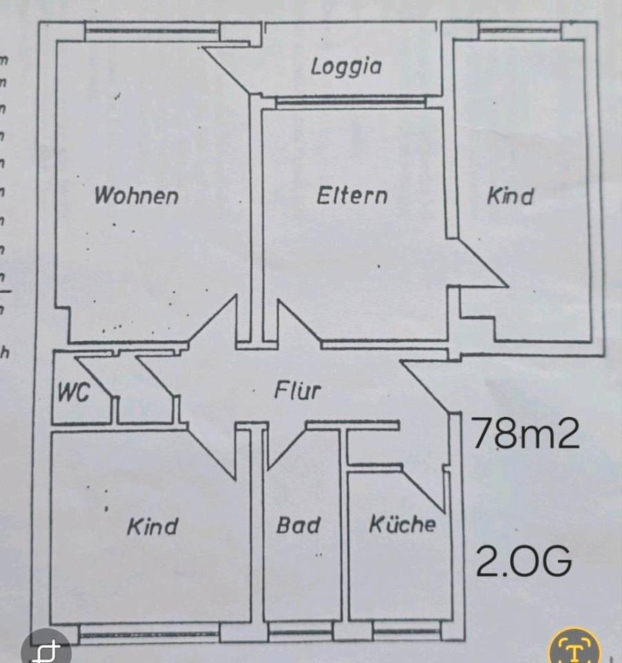 Thumbnail-4 Zimmer Wohnung, Balkon, mit großem Gemeinschaftsgarten