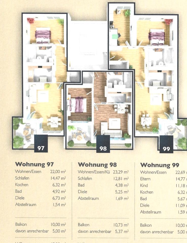 Thumbnail-2 Zimmer Glück in Straubing Süd