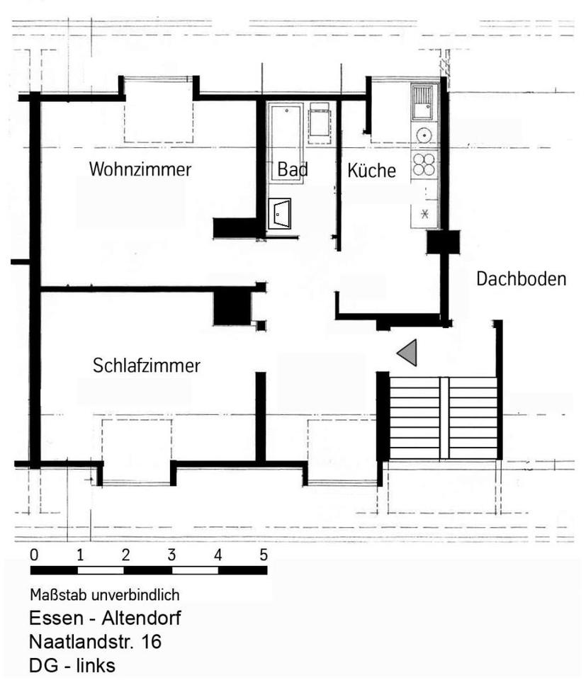 Thumbnail-Demnächst frei! 2-Zimmer-Wohnung in Essen Altendorf