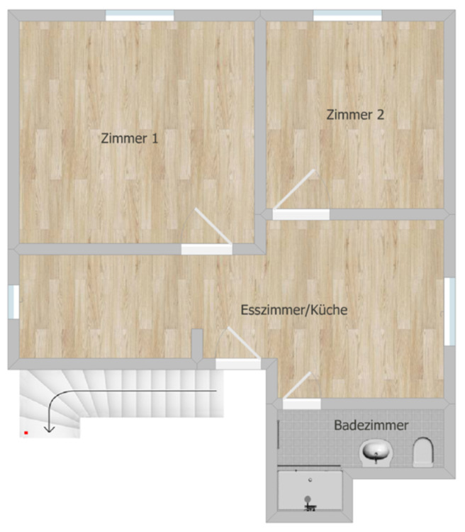 Thumbnail-2,5 Zimmer Wohnung in Göggingen für 1 bis 2 Personen
