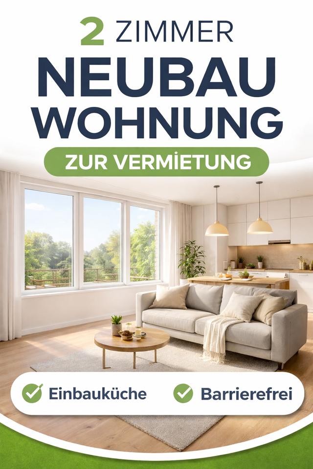 Thumbnail-Moderne 2 Zimmer-Neubauwohnung in zentraler Lage - Erstbezug