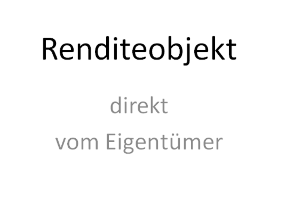 Thumbnail-Renditeobjekt in direkter Universitätsnähe