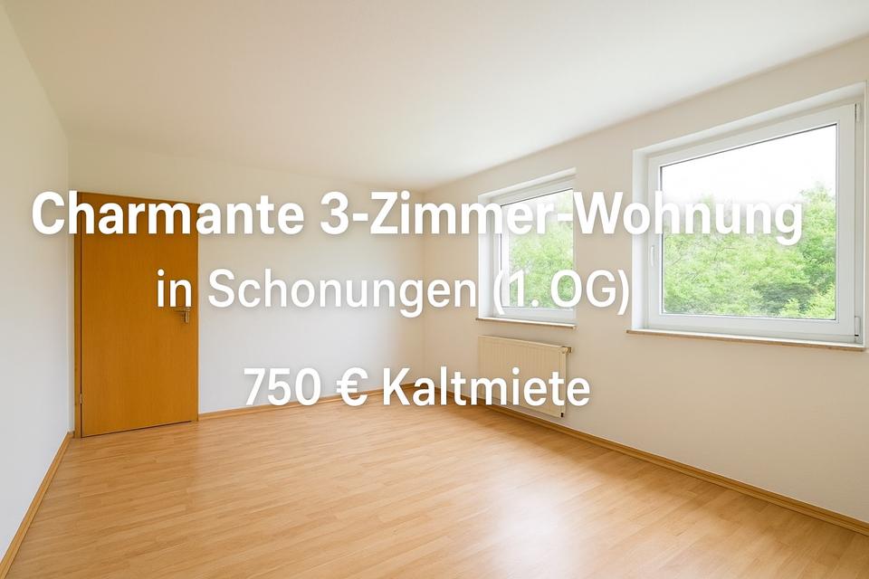 Thumbnail-Charmante 3-Zimmer-Wohnung in Schonungen (1.OG) - ca. 60 m2
