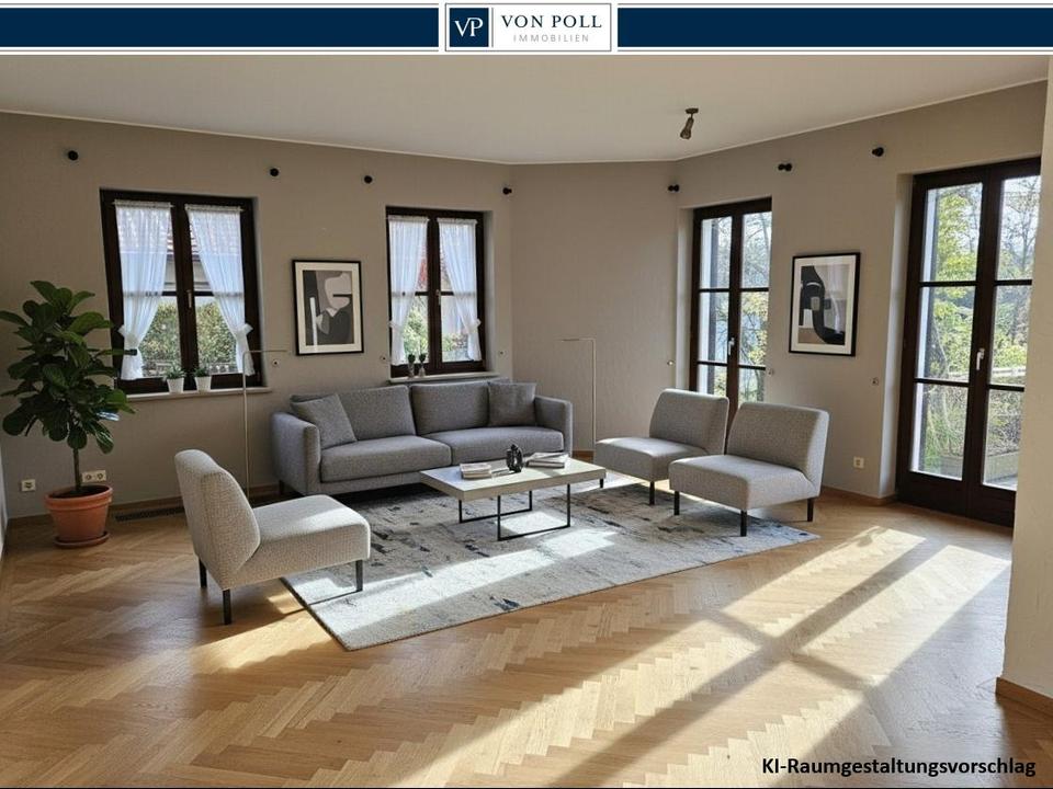 Thumbnail-VON POLL - BAD HOMBURG: Charmante Villa mit gepflegtem Garten in ruhiger Lage in Bad Homburg