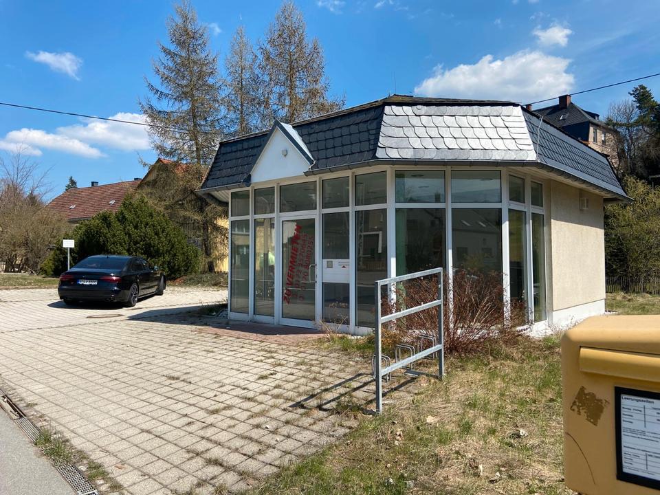Thumbnail-Zur Vermietung steht ein 500 m² Grundstück mit 85 m² Pavillon (ideal für gastronomische Nutzung) und 2 bis 3 vermietbaren Imbisswagen Auf Brauerei Str.65 08237 Wernesgrün