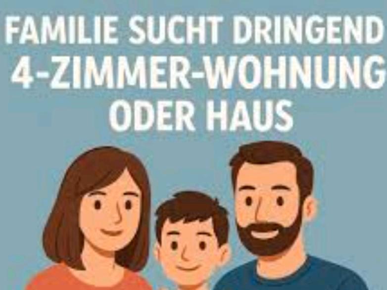 Thumbnail-4 köpfige Familie such Wohnung Oder Haus 500€ Vermittlung