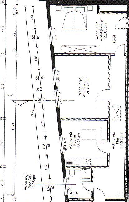 Thumbnail-2 Zimmer KDB (75 m²) – kernsaniert – ab 15.04. oder 01.05.202