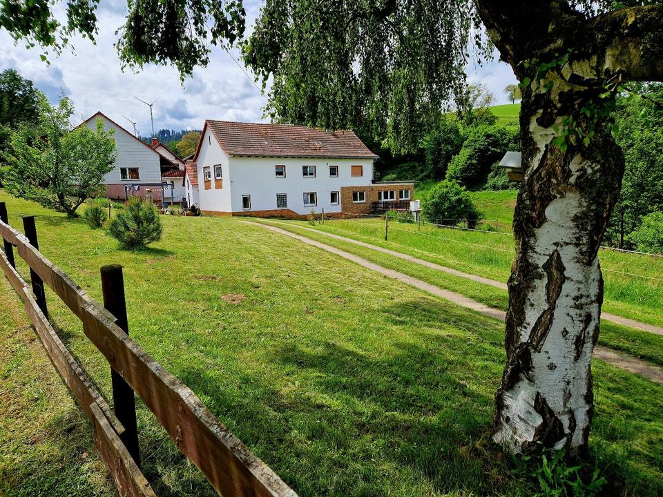 Thumbnail-Zweifamilienhaus mit Scheune und Wiese in ReichelsheimErzbach