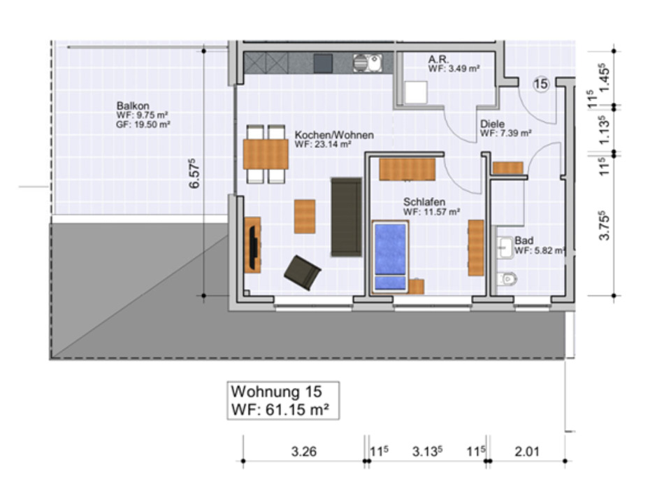 Thumbnail-Ferienwohnung Unterkunft Übernachtung Kurzzeitmiete