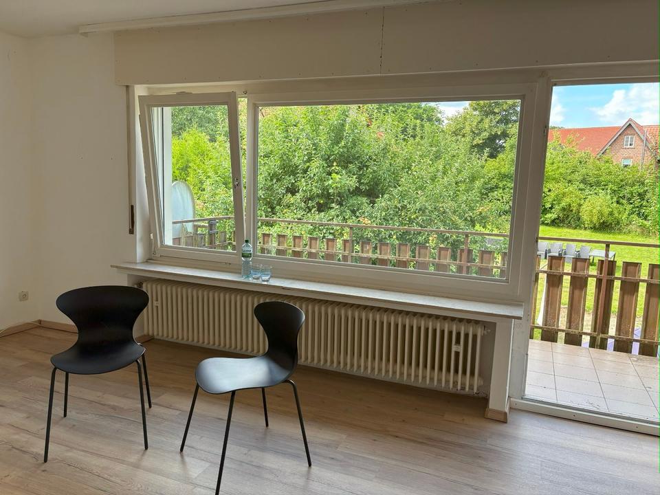 Thumbnail-Idyllisch und stadtnah gelegene 3 Z. Wohnung mit Balkon u. Garten