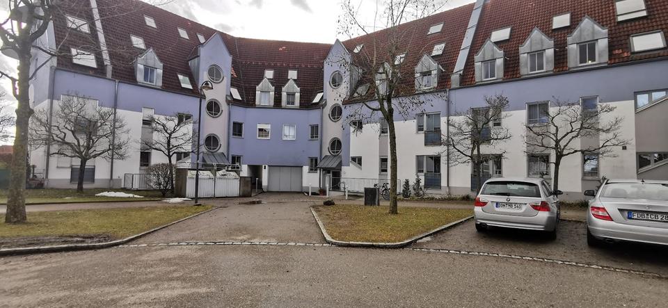 Thumbnail-Helle 1-Zimmer-Wohnung mit Terrasse+ TG Stellpl. Mering ca. 35 qm