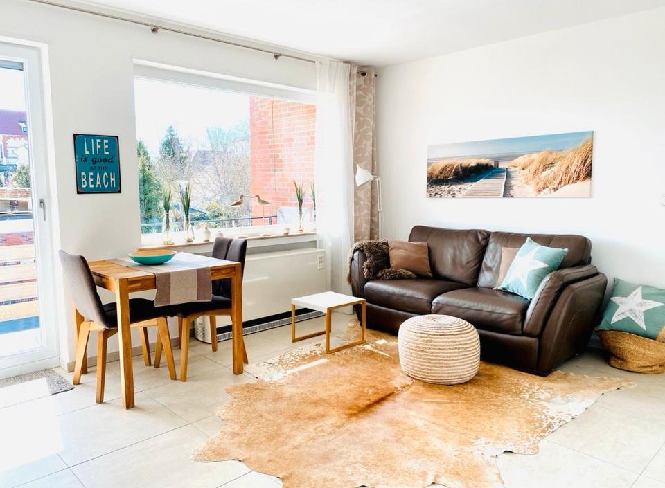 Thumbnail-moderne Ferienwohnung auf Borkum, mit Balkon, für 2 Erwachsene